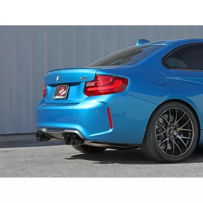 BMW 2 Series M2 - 2016 to 2018 - Coupe [All] (Cat-Back) (Mach Force-Xp) (Black Tips)