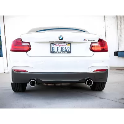 BMW 2 Series - 2014 to 2016 - All [M235i, M235i xDrive] (Axle-Back) (Mach Force-Xp) (Polished Tips)