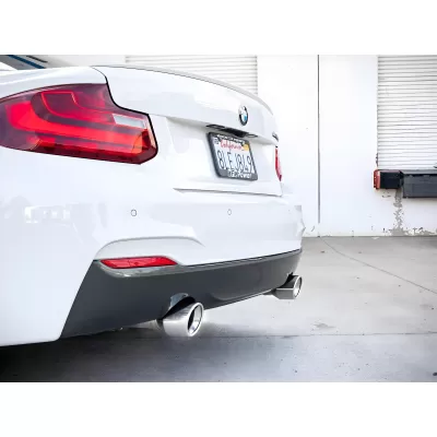 BMW 2 Series - 2014 to 2016 - All [M235i, M235i xDrive] (Axle-Back) (Mach Force-Xp) (Polished Tips)