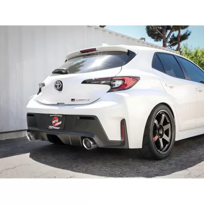 Toyota GR Corolla - 2023 to 2026 - Hatchback [All] (Gemini XV Series) (Dual Polished Tips) (Black Center Tip With Shield)
