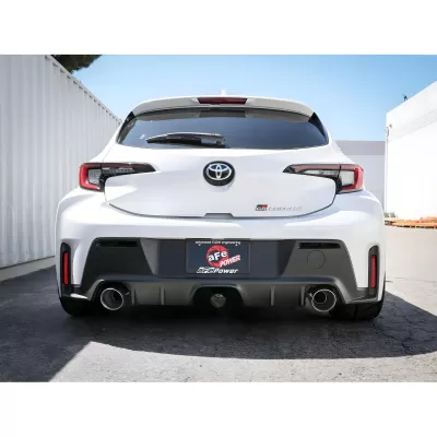 Toyota GR Corolla - 2023 to 2026 - Hatchback [All] (Gemini XV Series) (Dual Polished Tips) (Black Center Tip With Shield)