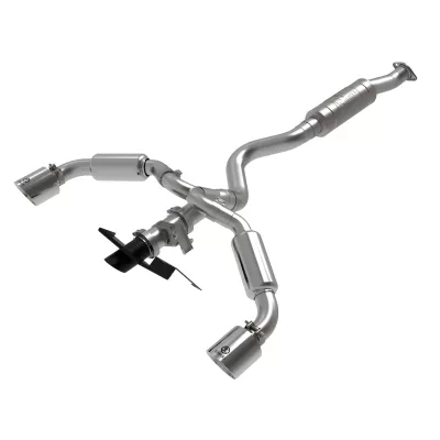 Toyota GR Corolla - 2023 to 2026 - Hatchback [All] (Gemini XV Series) (Dual Polished Tips) (Black Center Tip With Shield)