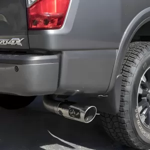 Nissan Titan - 2017 to 2019 - 2 Door Reg Cab [All] (Mach Force-Xp) (Polished Tip) (With Long Bed) (With 139.8 Inch Wheel Base)