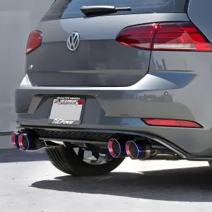 Volkswagen Golf R - 2015 to 2019 - Hatchback [All] (Mach Force-Xp) (Blue Flame Tips)