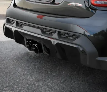 Mini Cooper - 2014 to 2016 - 2 Door Hatchback [S 2.0L] (Mach Force-Xp) (3 Inch System) (No Muffler) (Black Tips)