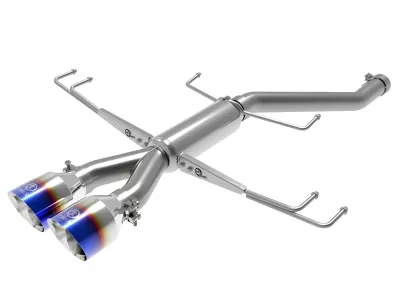 Honda Civic - 2017 to 2021 - 4 Door Hatchback [FK8 Type R, FK8 Type R Limited] (Race Style) (Axle-Back) (Dual Blue Flame Tips)