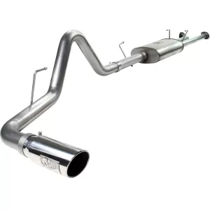 Toyota Tundra - 2007 to 2009 - All [Base, Limited, Limited FFV, SR5, SR5 FFV, Tundra Grade, Tundra Grade FFV] With 5.7L & 4WD/RWD (Mach Force-Xp) (With 145.7in Wheelbase) (Polished Tip)