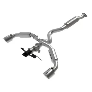 Toyota GR Corolla - 2023 to 2026 - Hatchback [All] (Gemini XV Series) (Dual Polished Tips) (Black Center Tip With Shield)