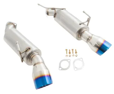 Infiniti Q60 - 2014 to 2015 - Coupe [All] (Burnt Titanium Style Tips) (Axle-Back)