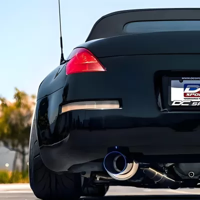 Nissan 350Z - 2003 to 2009 - All [All] (Single Muffler System) (Single Burnt Tip)