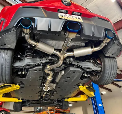 Toyota GR Corolla - 2023 to 2026 - Hatchback [All] (Dual Muffler System) (Triple Burnt Adjustable Tips)