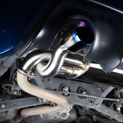 Scion FRS - 2013 to 2016 - Coupe [All] (Axle-Back) (Single Muffler System) (Burnt Tip)