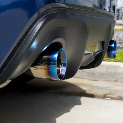 Scion FRS - 2013 to 2016 - Coupe [All] (Axle-Back) (Single Muffler System) (Burnt Tip)