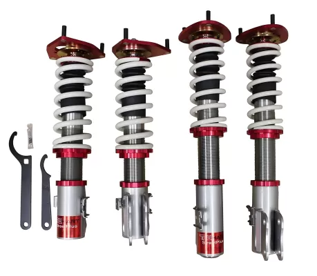 Subaru WRX STI - 2005 to 2007 - Sedan [All] (With Pillow-Ball Upper Mounts) (Includes Front and Rear Camber Plates)