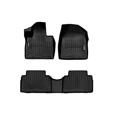 Hyundai Santa Fe - 2019 to 2020 - SUV [All] (Front and Rear Set) (Black)