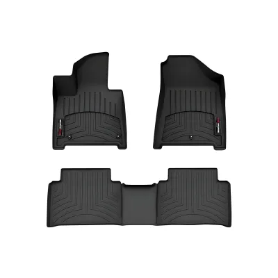 Hyundai Santa Fe - 2024 to 2025 - SUV [All] (Front and Middle Set) (Black)