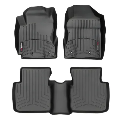 Scion xB - 2004 to 2006 - Wagon [All] (Front and Rear Set) (Black)