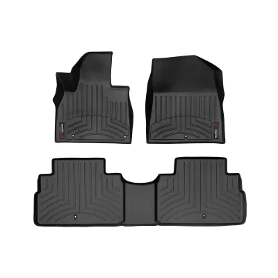 Kia Telluride - 2020 to 2025 - SUV [All] (Front and Middle Set) (Black)