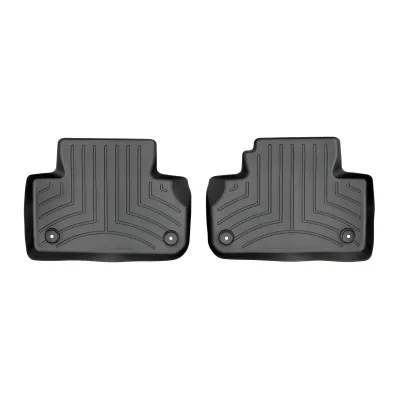 Audi Q5 - 2018 to 2024 - SUV [All] (Rear Set) (Black) (With Second Row Retention)