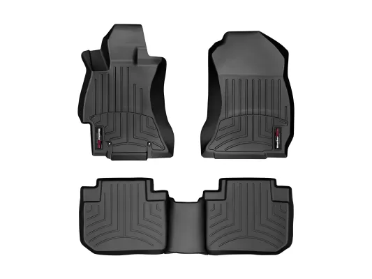 Subaru Forester - 2014 to 2018 - SUV [All] (Front and Rear Set) (Black)