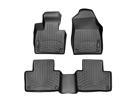 Kia Soul EV - 2015 to 2019 - Wagon [All] (Front and Rear Set) (Black)