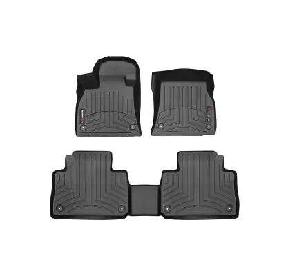 Audi e tron - 2019 to 2021 - SUV [All] (Front and Rear Set) (With Second Row Retention Device) (Black)