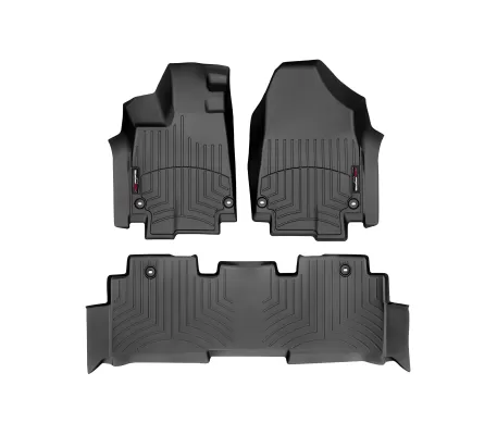 Honda Odyssey - 2018 to 2026 - Minivan [All] (Front and Middle Set) (Black)