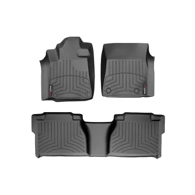 Toyota Tundra - 2007 to 2011 - 4 Door Dbl Cab [All] (Front and Rear Set) (Black)