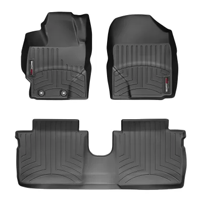 Toyota Yaris - 2012 to 2014 - All [All] (Front and Rear Set) (Automatic Transmission Only) (Black)