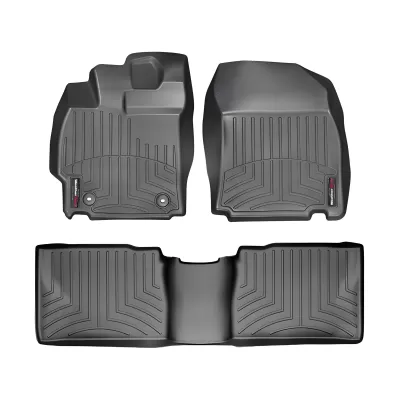 Scion tC - 2014 to 2016 - Hatchback [All] (Front and Rear Set) (Black)