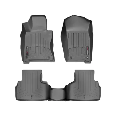 Infiniti Q50 - 2014 to 2017 - Sedan [All] (Front and Rear Set) (Black)