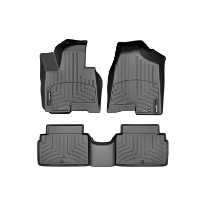 Kia Sportage - 2014 to 2016 - SUV [All] (Front and Rear Set) (Black)