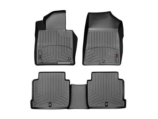 Kia Optima - 2016 to 2020 - Sedan [All] (Front and Rear Set) (Black)