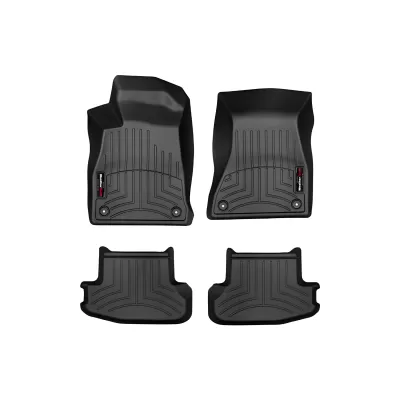 Audi A5 - 2020 to 2024 - 2 Door Coupe [All] (Front and Rear Set) (Black) (Without Second Row Retention)