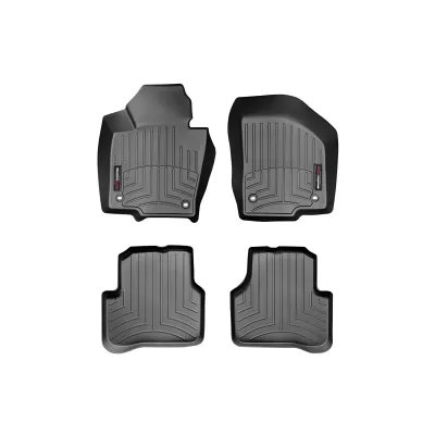 Volkswagen Passat - 2006 to 2010 - All [All] (Front and Rear Set) (Black) (Automatic Transmission Models) (Oval Retainer)