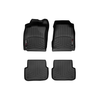 Audi A6 - 2005 to 2006 - All [All] (Front and Rear Set) (Black) (Early Models Only)