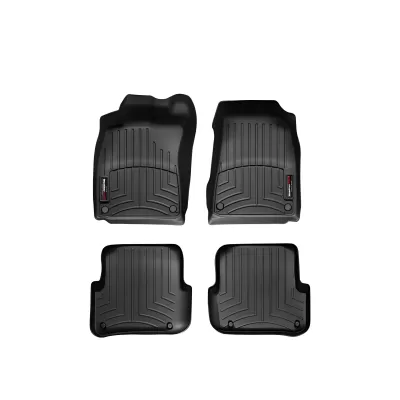 Audi A6 - 2006 to 2011 - All [All] (Front and Rear Set) (Black) (Late Models Only)