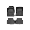 Audi A4 - 2017 to 2021 - Sedan [All] (Front and Rear Set) (Black) (With Second Row Retention)