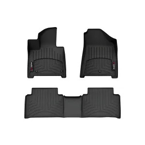 Hyundai Santa Fe - 2024 to 2025 - SUV [All] (Front and Middle Set) (Black)