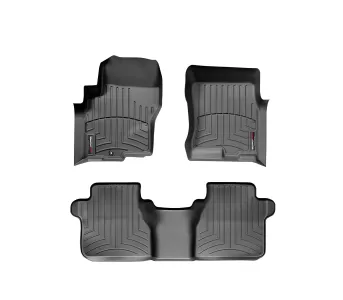 Nissan Frontier - 2005 to 2008 - Crew Cab [All] (Front  and Rear Set) (Single Driver Side Post) (Without Rockford Fosgate System) (Black)