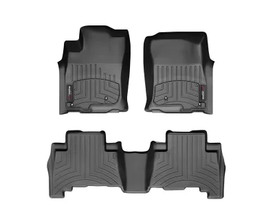 Kia Forte - 2019 to 2024 - Sedan [All] (Front and Rear Set) (Black)