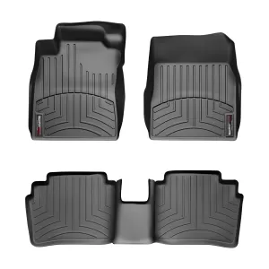 Nissan Versa - 2007 to 2011 - All [All] (Front and Rear Set) (Black)