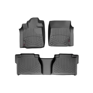 Toyota Tundra - 2007 to 2011 - 4 Door Dbl Cab [All] (Front and Rear Set) (Black)