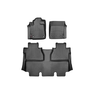 Toyota Tundra - 2014 to 2021 - 4 Door CrewMax [All] (Front and Rear Set) (With Carpet) (Black)