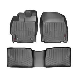 Scion tC - 2014 to 2016 - Hatchback [All] (Front and Rear Set) (Black)