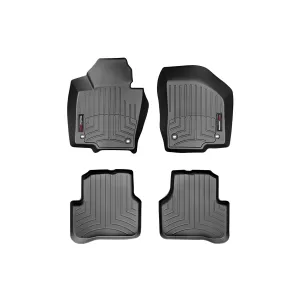 Volkswagen Passat - 2006 to 2010 - All [All] (Front and Rear Set) (Black) (Automatic Transmission Models) (Oval Retainer)