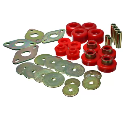 Toyota Tacoma - 2005 to 2013 - All [All] (Cab Mounting Bushing Set) (Red)