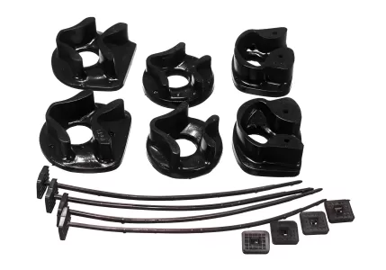 Acura Integra - 1990 to 1993 - All [All] (Motor Mount Insert Set) (Black)