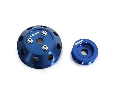 Mazda RX8 - 2004 to 2011 - Coupe [All] (2 Piece Pulley Set) (Blue) (Stock Diameter)