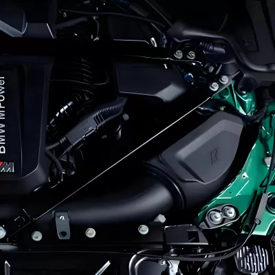 BMW 4 Series M4 - 2021 to 2026 - All [All] (Wrinkle Black Intake Tubes) (Cold Air Intake) (With Air Boxes)